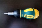 sata 6 piece stubby ratcheting screwdrive