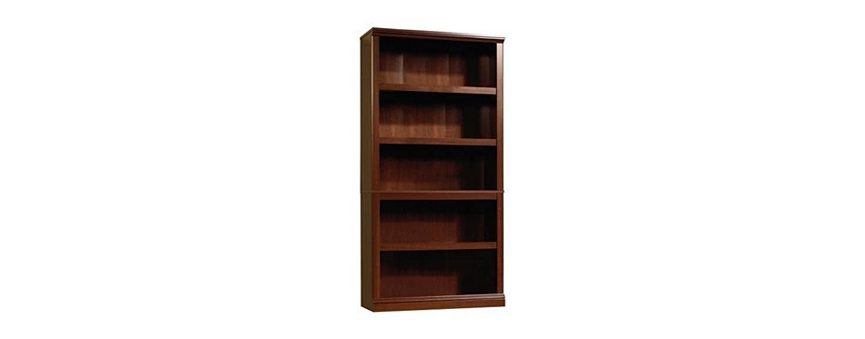 sauder 5 shelf bookcase