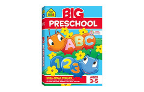 school zone big preschool workbook