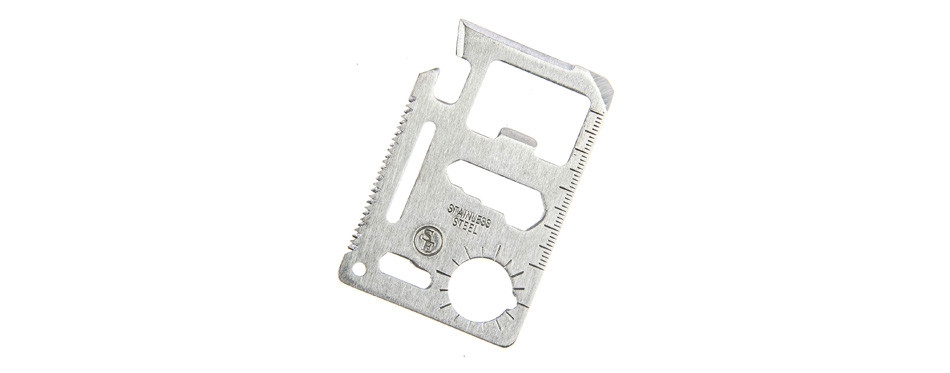 se 11-in-1 survival card tool