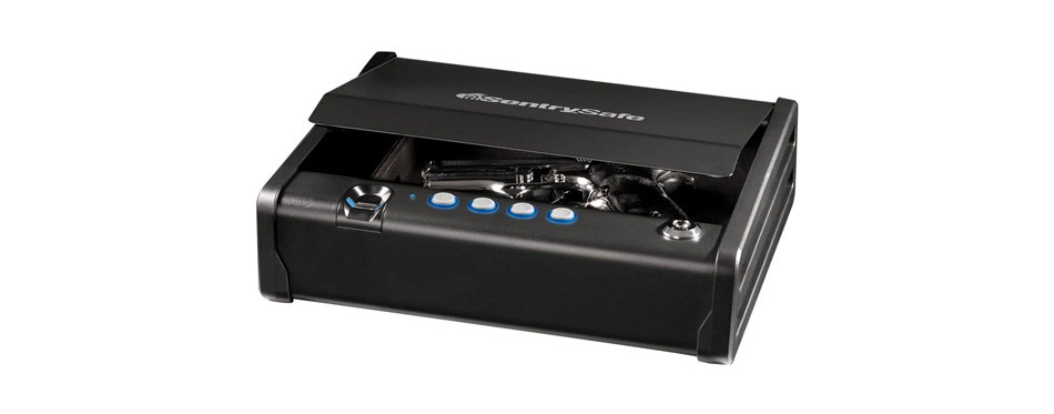 sentrysafe qap1be biometric gun safe