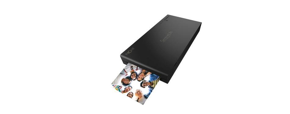 serenelife portable instant mobile photo printer