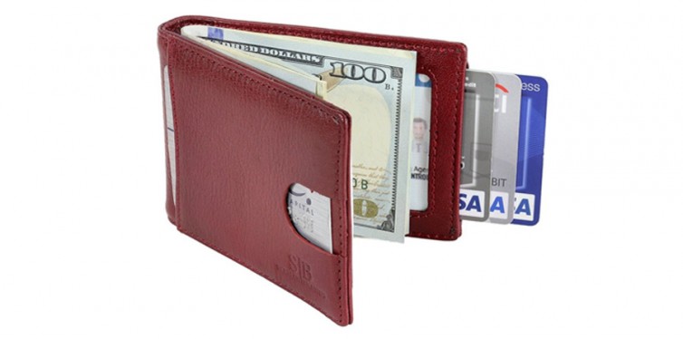 Serman Brands RFID Blocking Bifold Slim Wallet