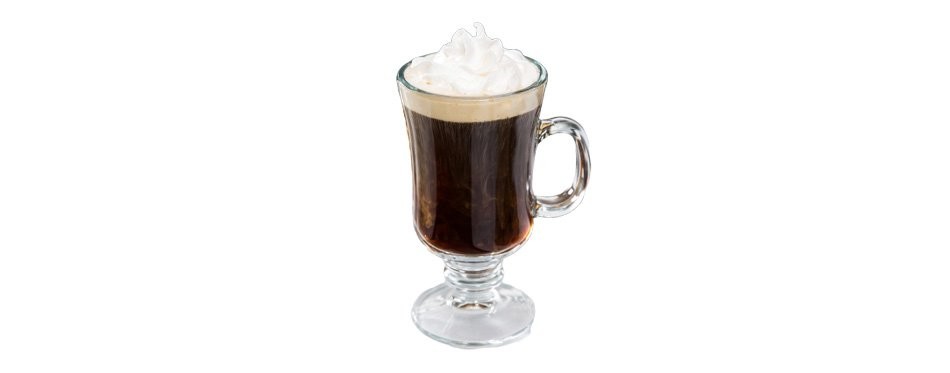 set of 6 libbey 5295 irish coffee glass