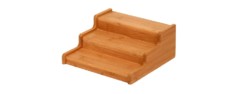 seville classics 3-tier expandable bamboo spice rack