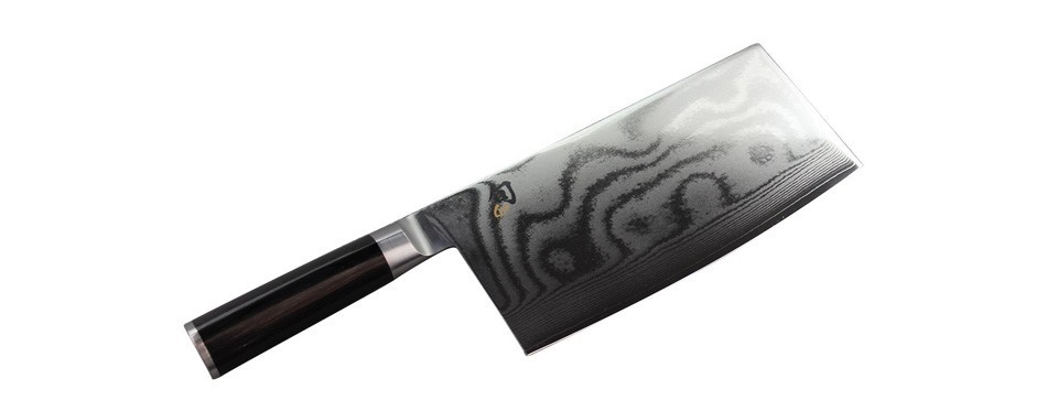 shun classic 7” chinese butcher’s cleaver