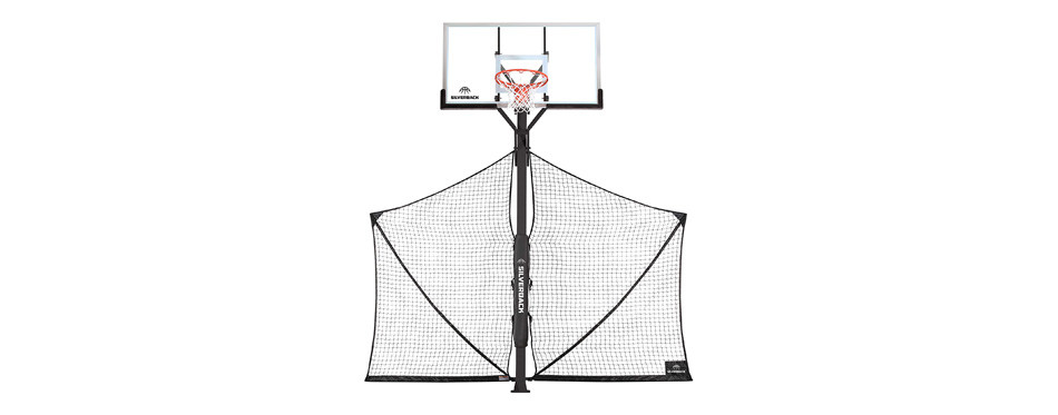 silverback basketball yard guard defensive net system