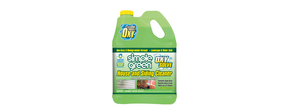 simple green oxy solve house and siding pressure washer cleaner