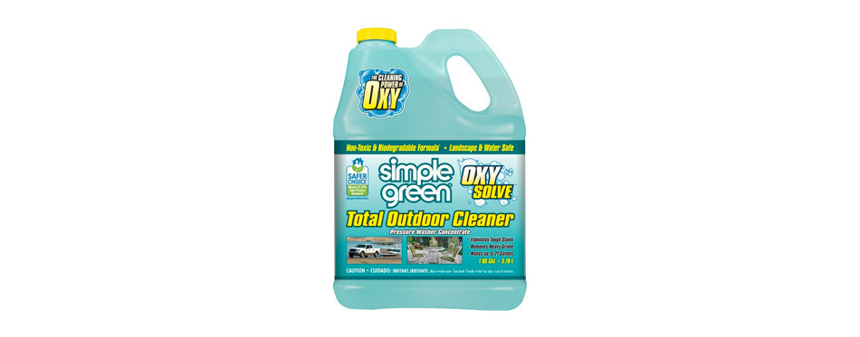 simple green oxy solve total outdoor pressure washer cleaner