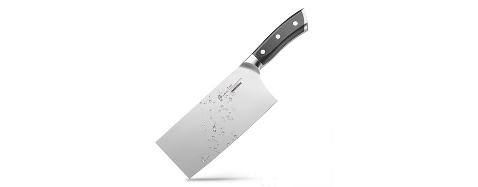 sky light 7” german carbon steel cleaver