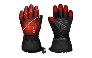 snow deer heated electric motorcycle gloves