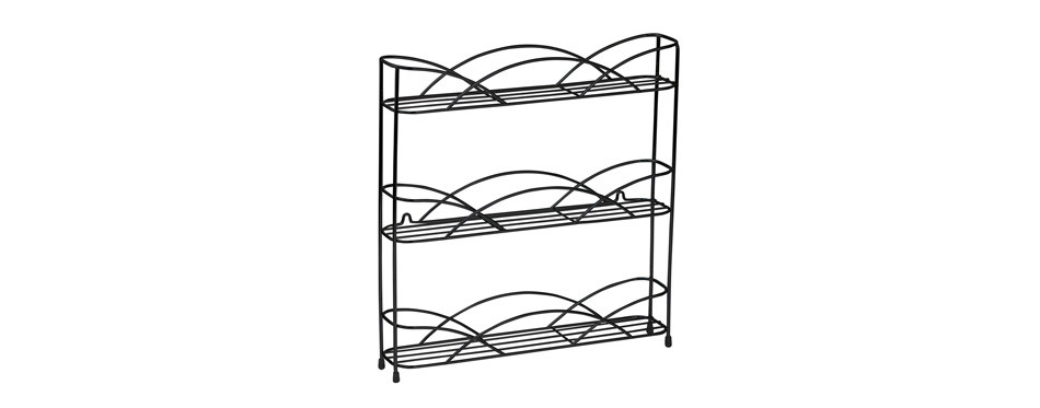 spectrum diversified countertop 3-tier spice rack