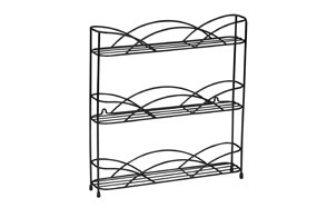 spectrum diversified countertop 3-tier spice rack