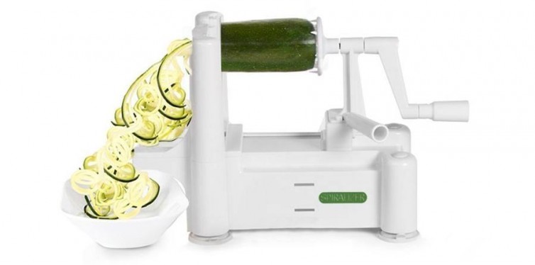 spiralizer 5-blade vegetable slicer