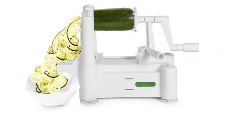 spiralizer 5-blade vegetable slicer
