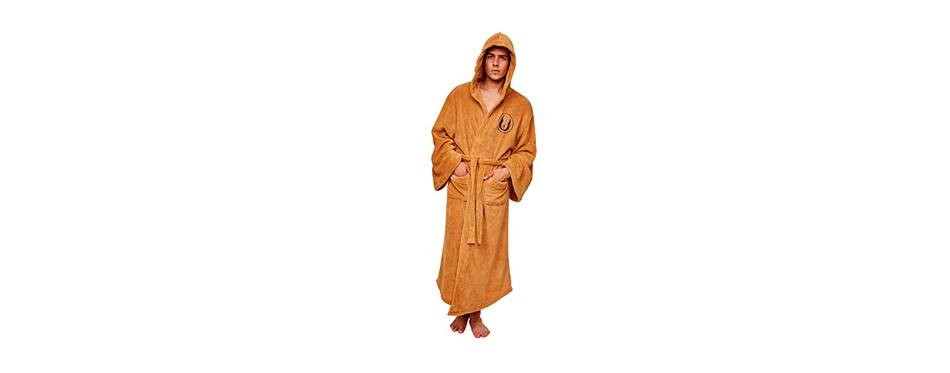 star wars jedi hooded bathrobe