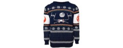 star wars official x-wing vs. tie fighter christmas jumper