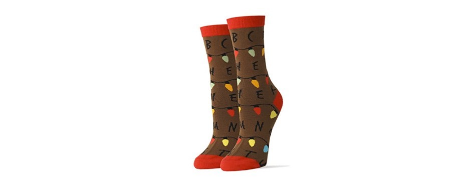 stranger things novelty socks