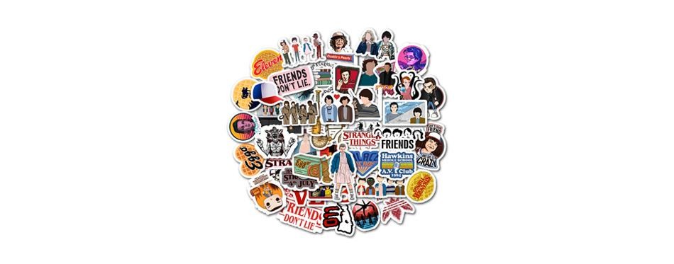 stranger things stickers pack