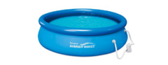 summer waves 10ft x 30in quick set inflatable pool