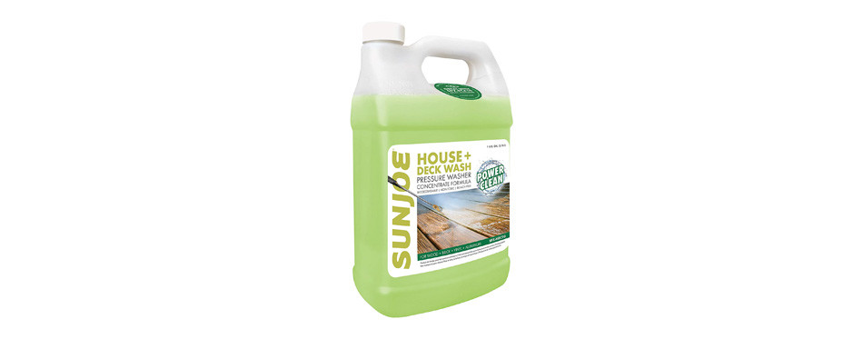sun joe house and deck all-purpose pressure washer rated concentrated cleaner