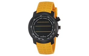 Suunto Elementum Terra Amber Rubber Strap Digital Watch