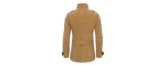 tam ware mens classic wool double breasted pea coat