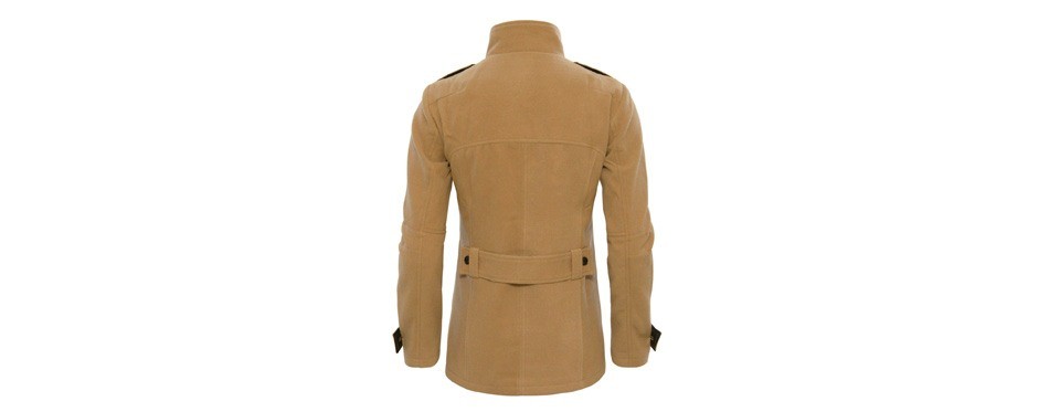 tam ware mens classic wool double breasted pea coat