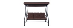 tangkula converting outdoor patio swing with canopy