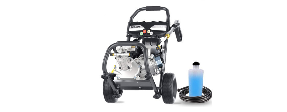 teande 4200psi gas pressure washer
