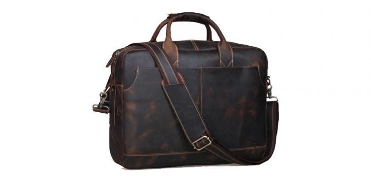 Texbo Genuine Leather Messenger