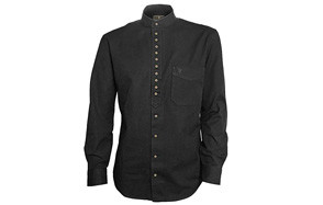 the celtic ranch traditional irish grandfather collarless shirt