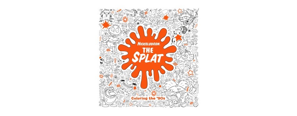 the splat coloring the 90s