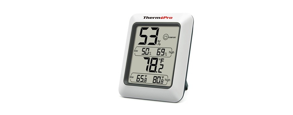 thermopro tp50 digital hygrometer indoor thermometer