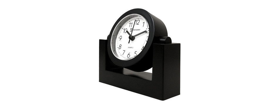 timekeeper desktop swivel clock