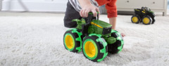 tomy john deere monster treads lightning wheels tractor