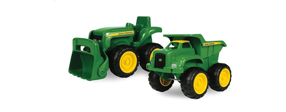 tomy john deere sandbox vehicle 2 pack