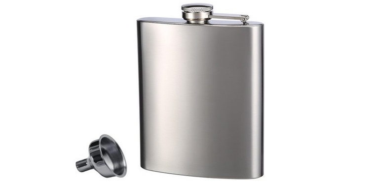 Top Shelf Flasks – Stainless Steel Flask and Funnel Set