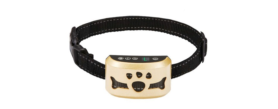 totie dog bark collar
