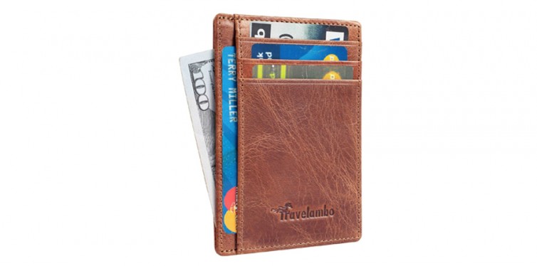 Travelambo Leather Slim Wallet