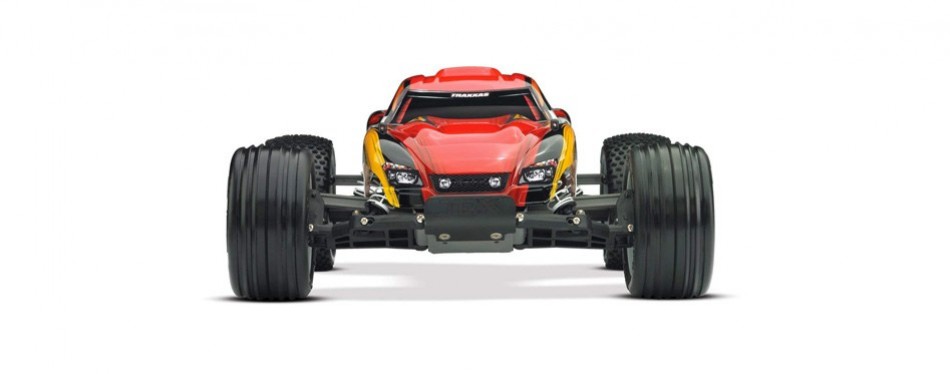 rustler remote control car