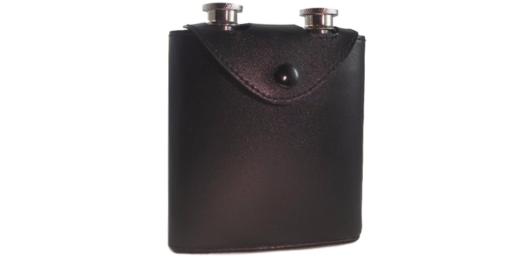 Twin Stainless Steel Hip Flasks