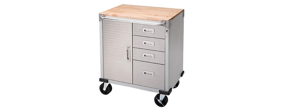 ultra heavy duty seville classics rolling storage cabinet