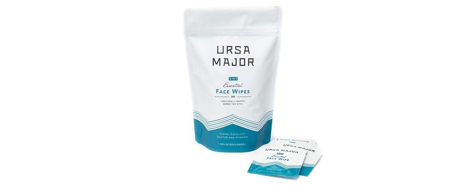 ursa major essential face wipes