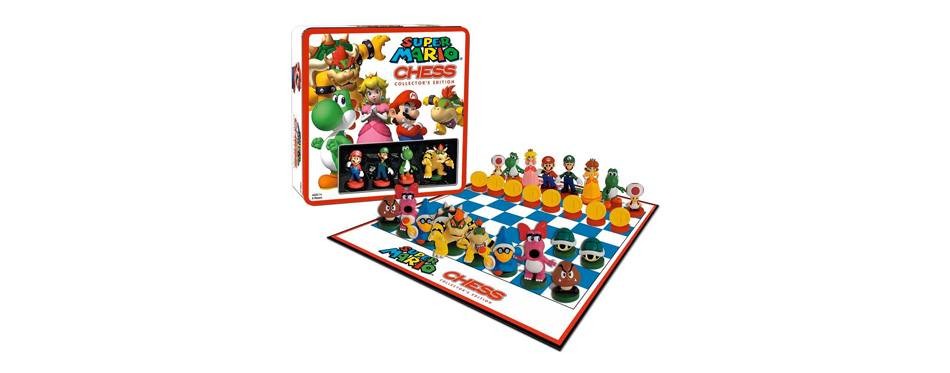 usaopoly super mario chess collectors edition