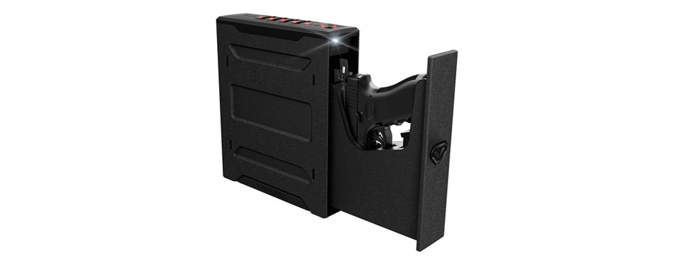 vaultek slider series rugged smart handgun safe