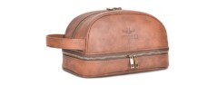 vetelli leather dopp kit