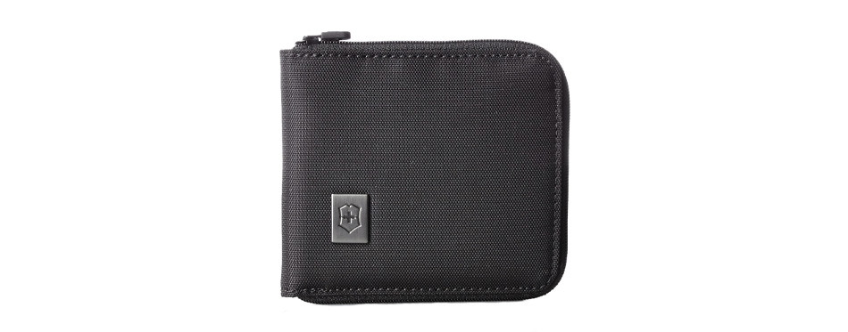 victorinox zipper wallet for men