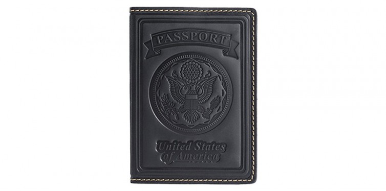 Villini Leather Passport Holder