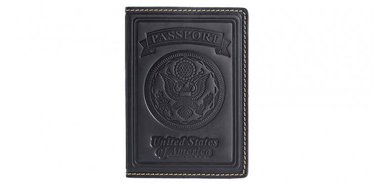 Villini Leather Passport Holder